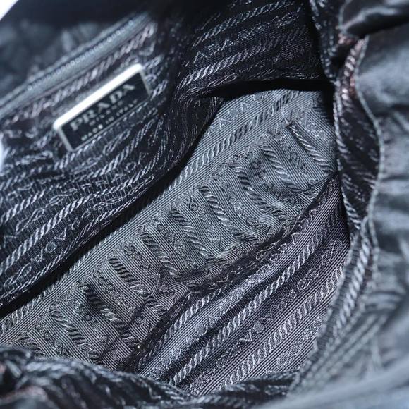 PRADA Hand Bag Nylon Black Auth bs16849 - Picture 11 of 16